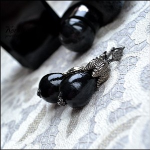 Серьги Black queen Серьги Black queen