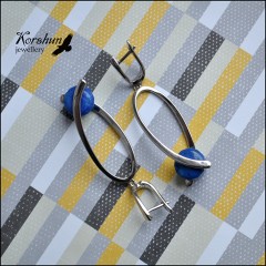 Серьги Cobaltum