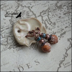 Серьги Далекие берега