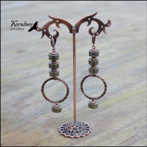 Серьги Дыхание Севера