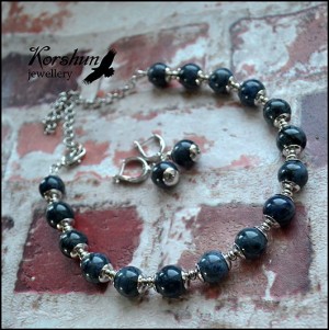 Колье Грозовое небо