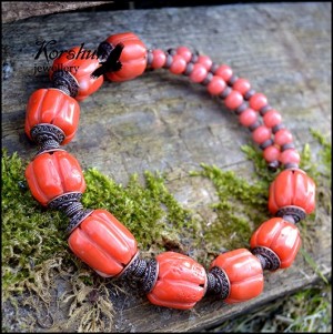 Колье Хурма