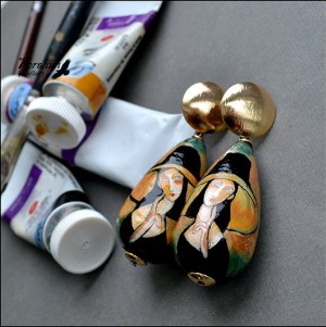 Серьги Жанна