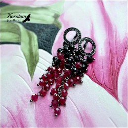 Серьги-грозди Кармен Серьги-грозди Кармен
