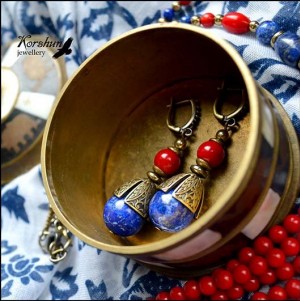 Серьги Khan Al-Khalili