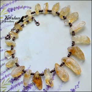 Колье Кладовая солнца