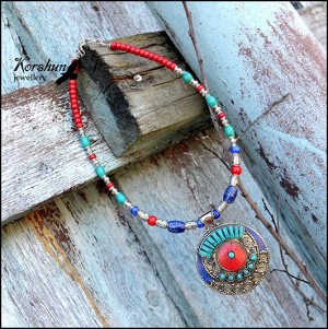 Колье Когда улыбается небо