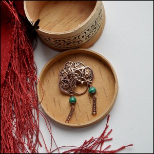 Брошь Красавишна