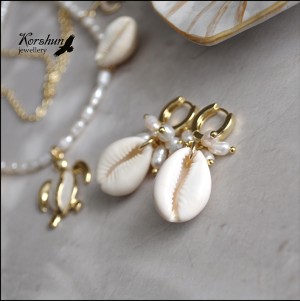 Серьги с жемчугом