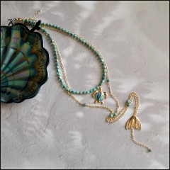 Колье La mer azure
