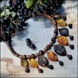 Колье Листопад