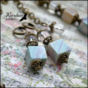 Серьги Лукум