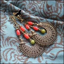 Серьги Лунницы