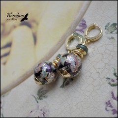 Серьги Маки short