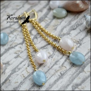 Серьги Морские кмешки