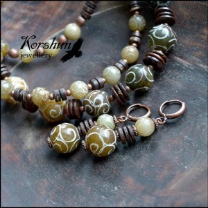 Серьги Оливия