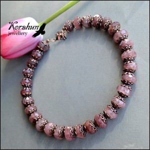 Колье Пепел розы