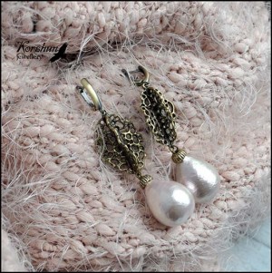 Серьги Полонез