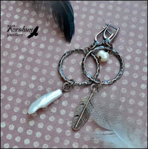 Серьги Порыв