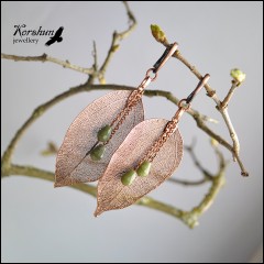 Серьги Пробуждение природы