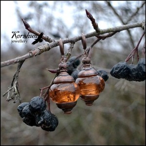 Серьги Райские яблочки