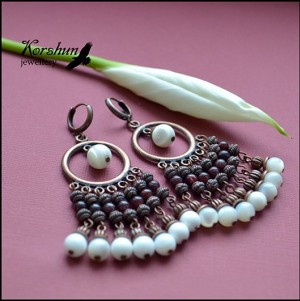 Серьги Руммана