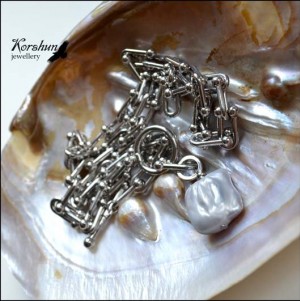 Колье Седые моря