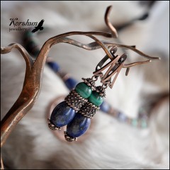 Серьги Северная княжна