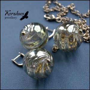 Колье-трансформер Северное солнце