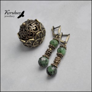 Серьги Скарапея