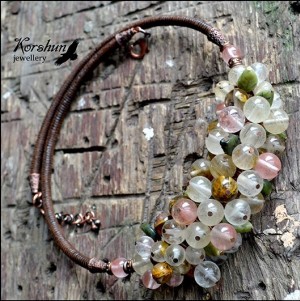 Колье Белая Смородина