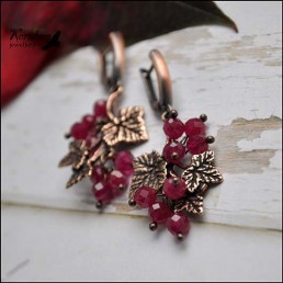Серьги Спелая смородина Серьги Спелая смородина