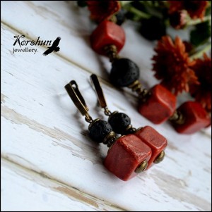 Серьги Терра