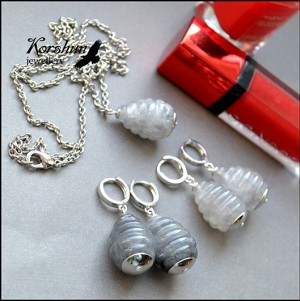 Серьги Туманы