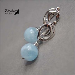 Серьги Вода цвета звезд