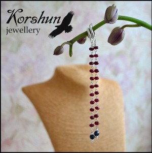 Серьги Капель