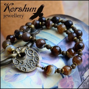 Колье Голубка