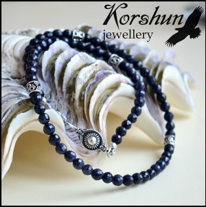 Колье Индиго