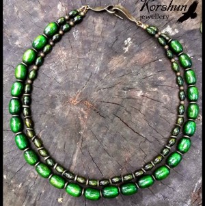 Колье Изумрудные страсти