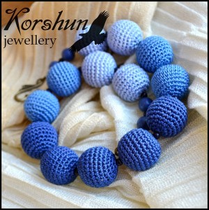 Колье Вязаное небо